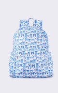Bow Print Girls Backpack