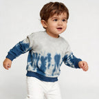 Rush Blue Tie-Dye Fleece Sweatshirt
