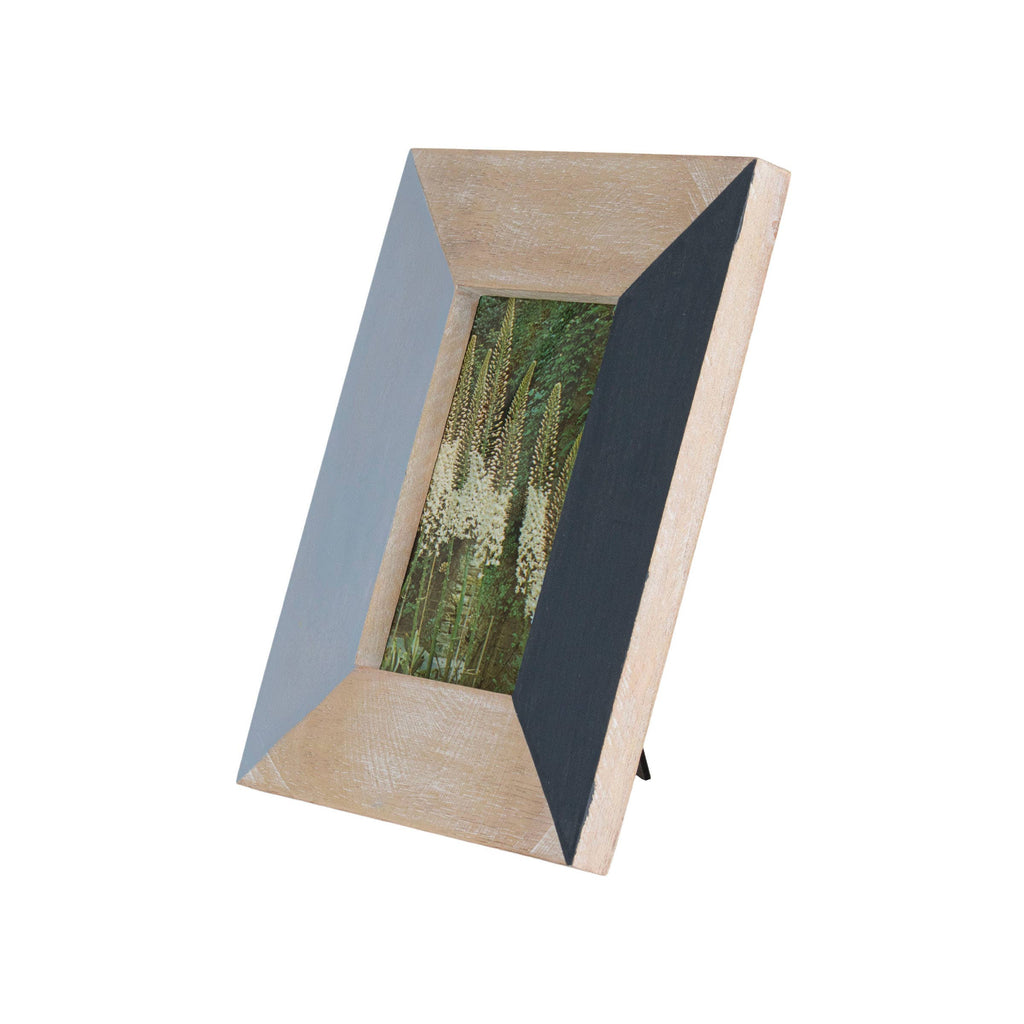 Calliope 4x6 Photo Navy Blue Wood Picture Frame