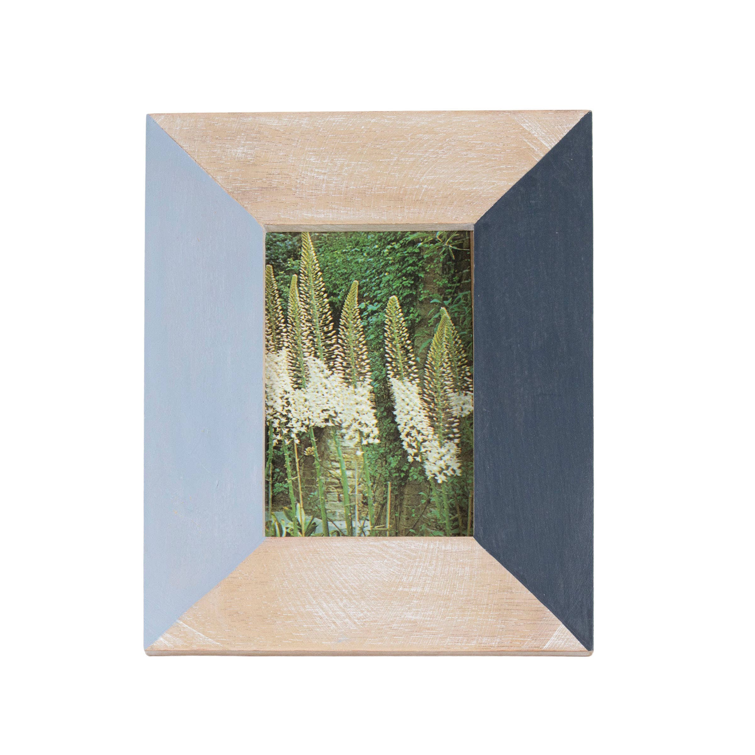 Calliope 4x6 Photo Navy Blue Wood Picture Frame