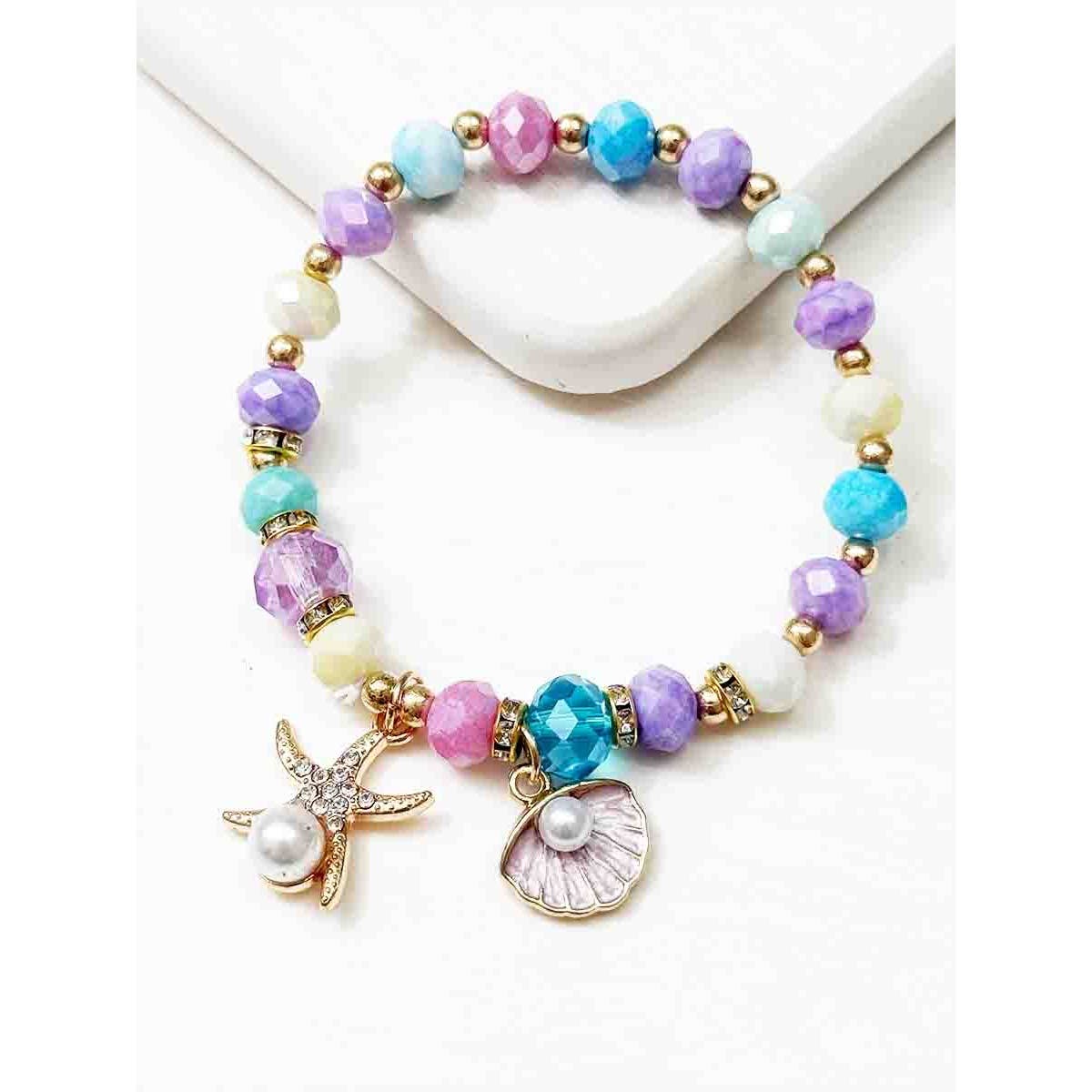 Starfish and Shell Bracelets