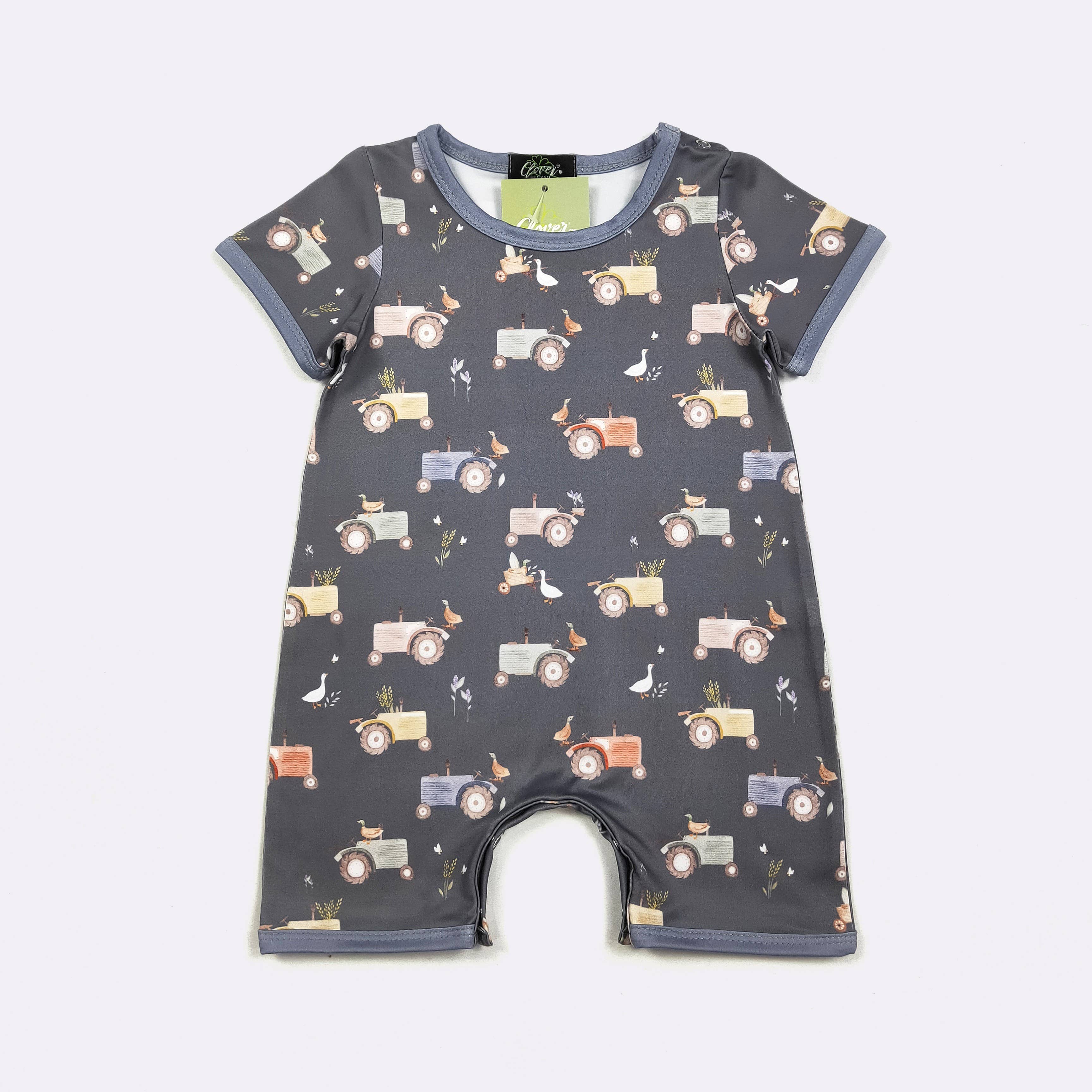 Busy on the Farm Romper