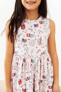 Party in the USA Tank Twirl Dress