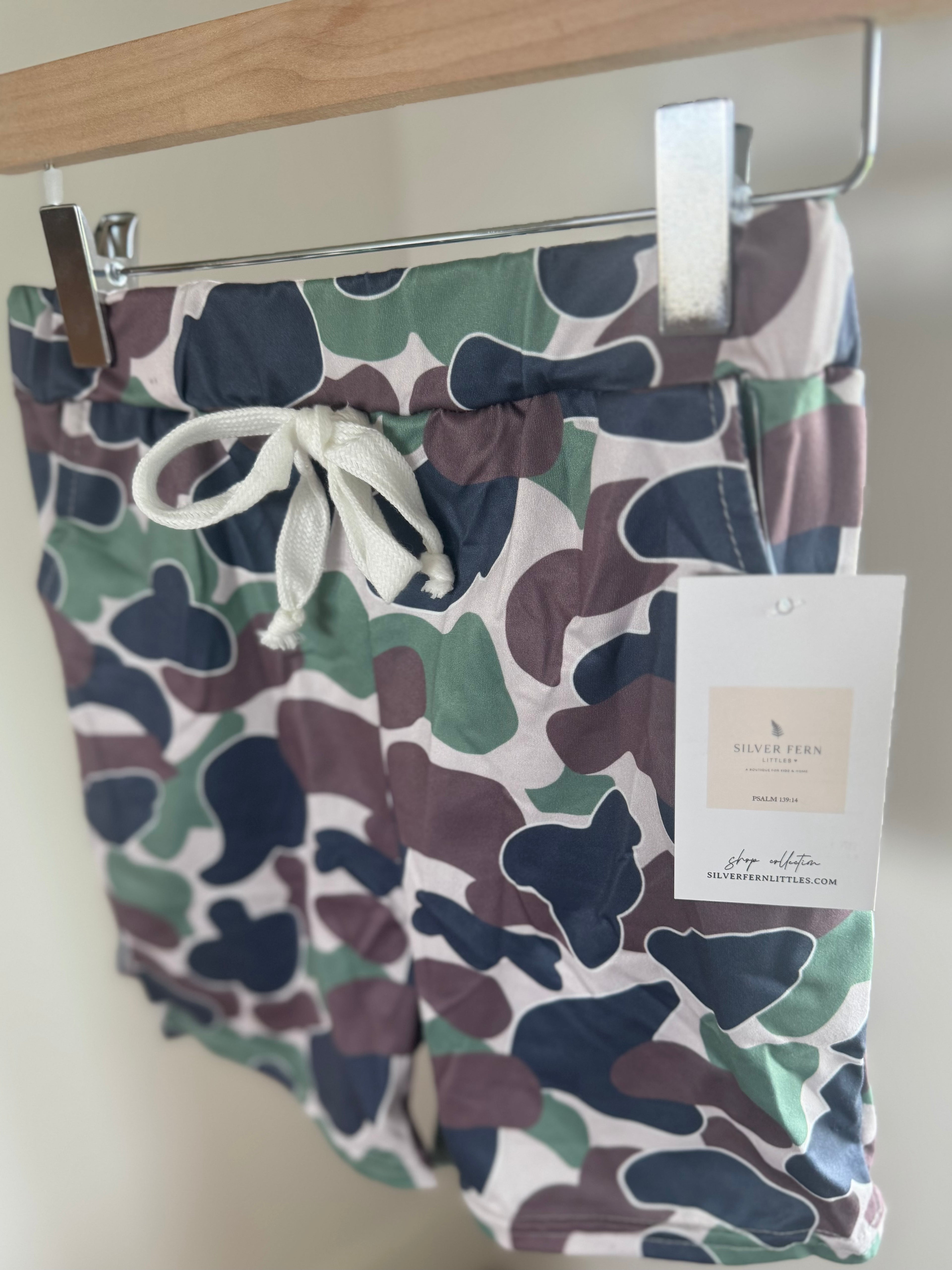 Boys Camouflage Summer Shorts