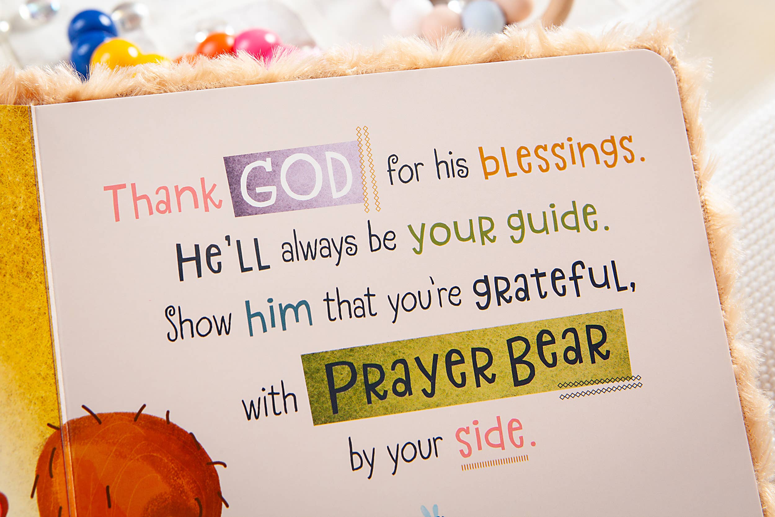 Furry Prayer Bear Book