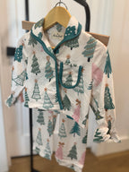 Evergreen Galore Cropped Pajamas