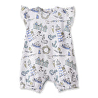 Seashore Bubble Romper - Girl