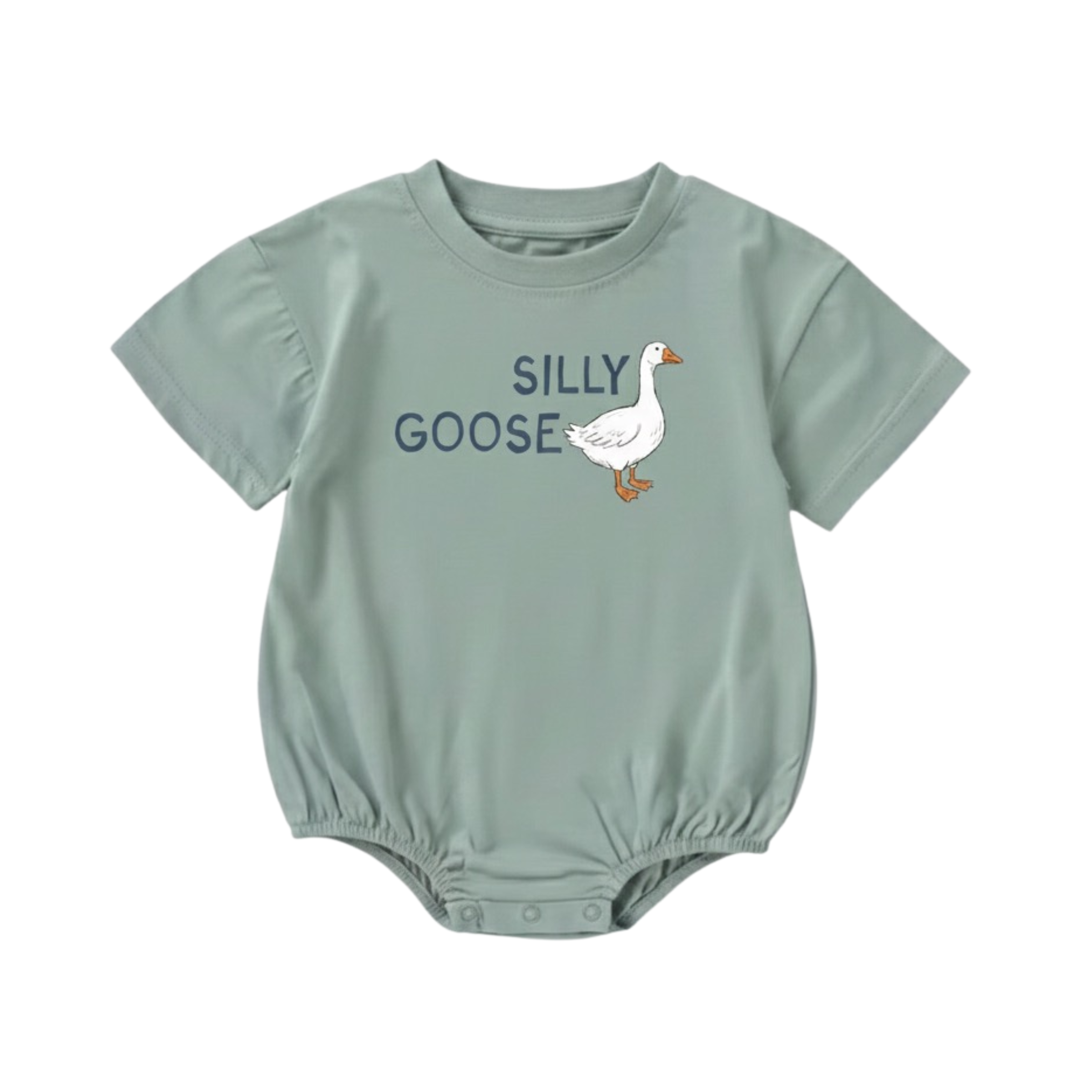 Silly Goose Bubble Romper (2 colors)