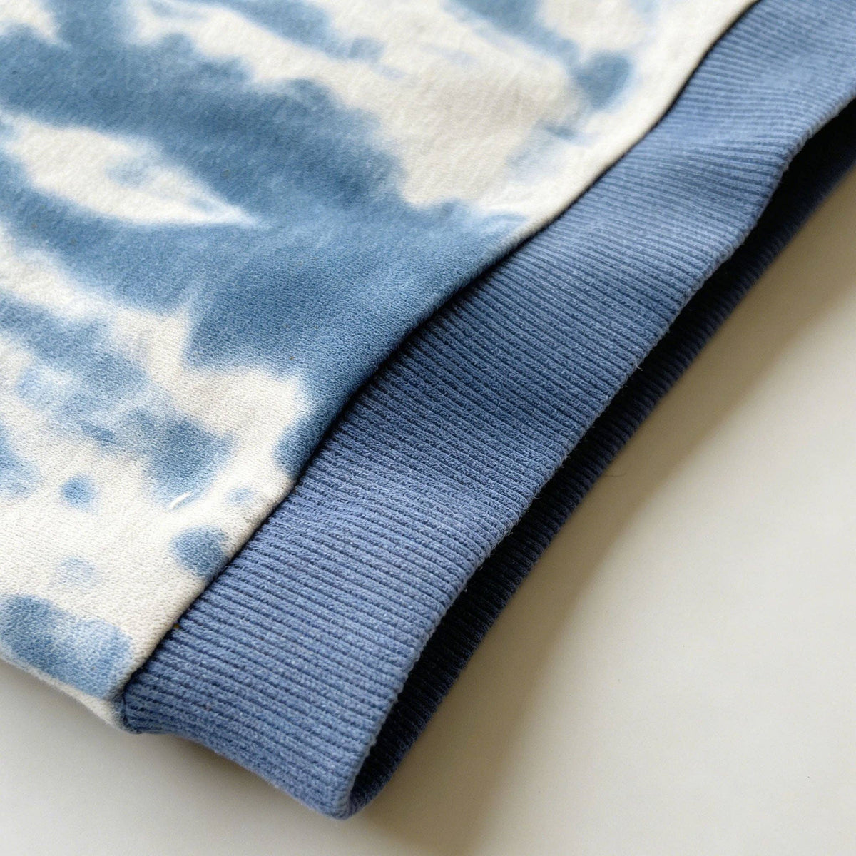 Rush Blue Tie-Dye Fleece Sweatshirt
