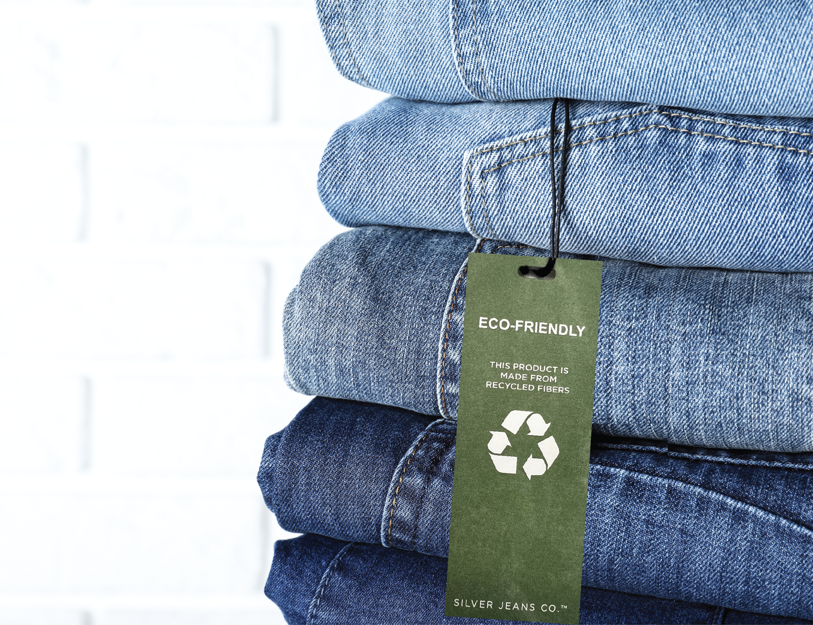 Kids Skinny Fit Knit Denim