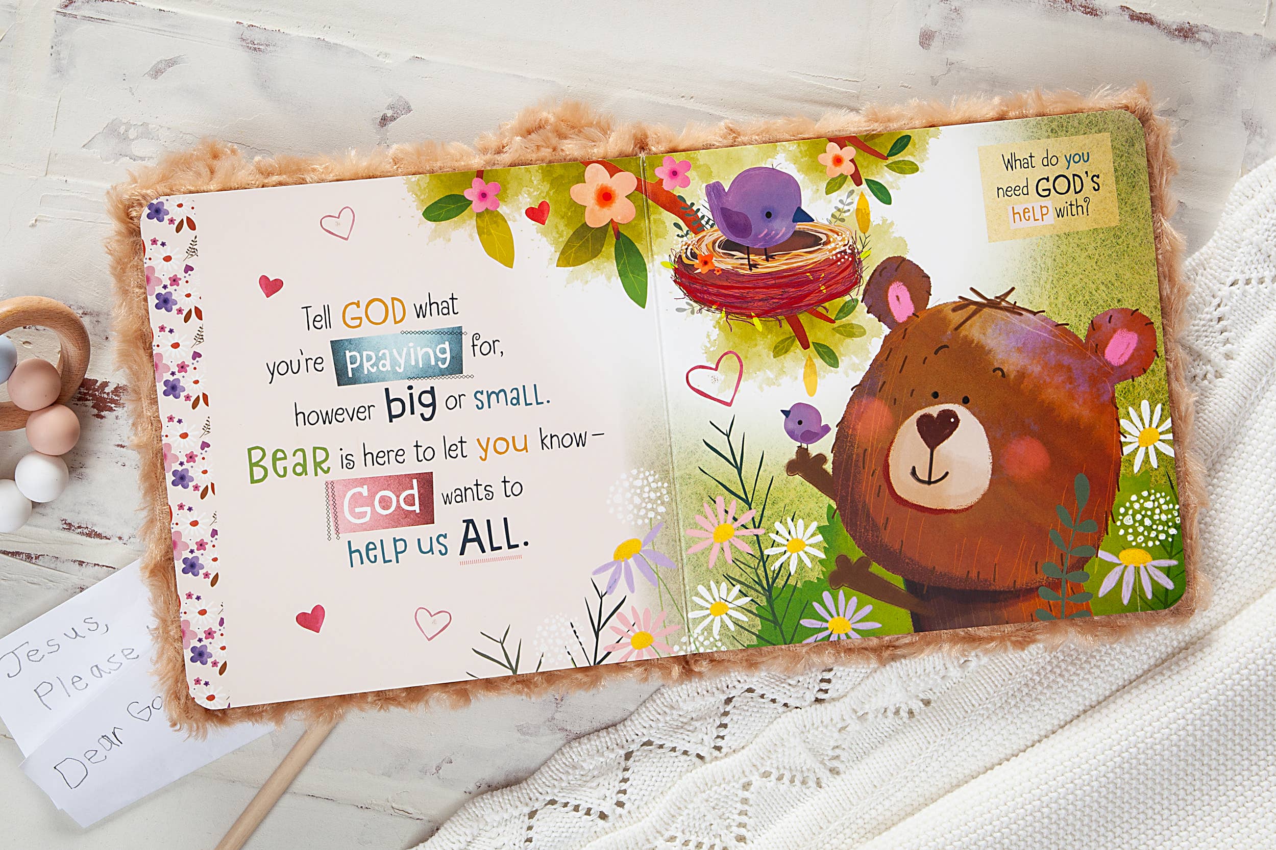 Furry Prayer Bear Book