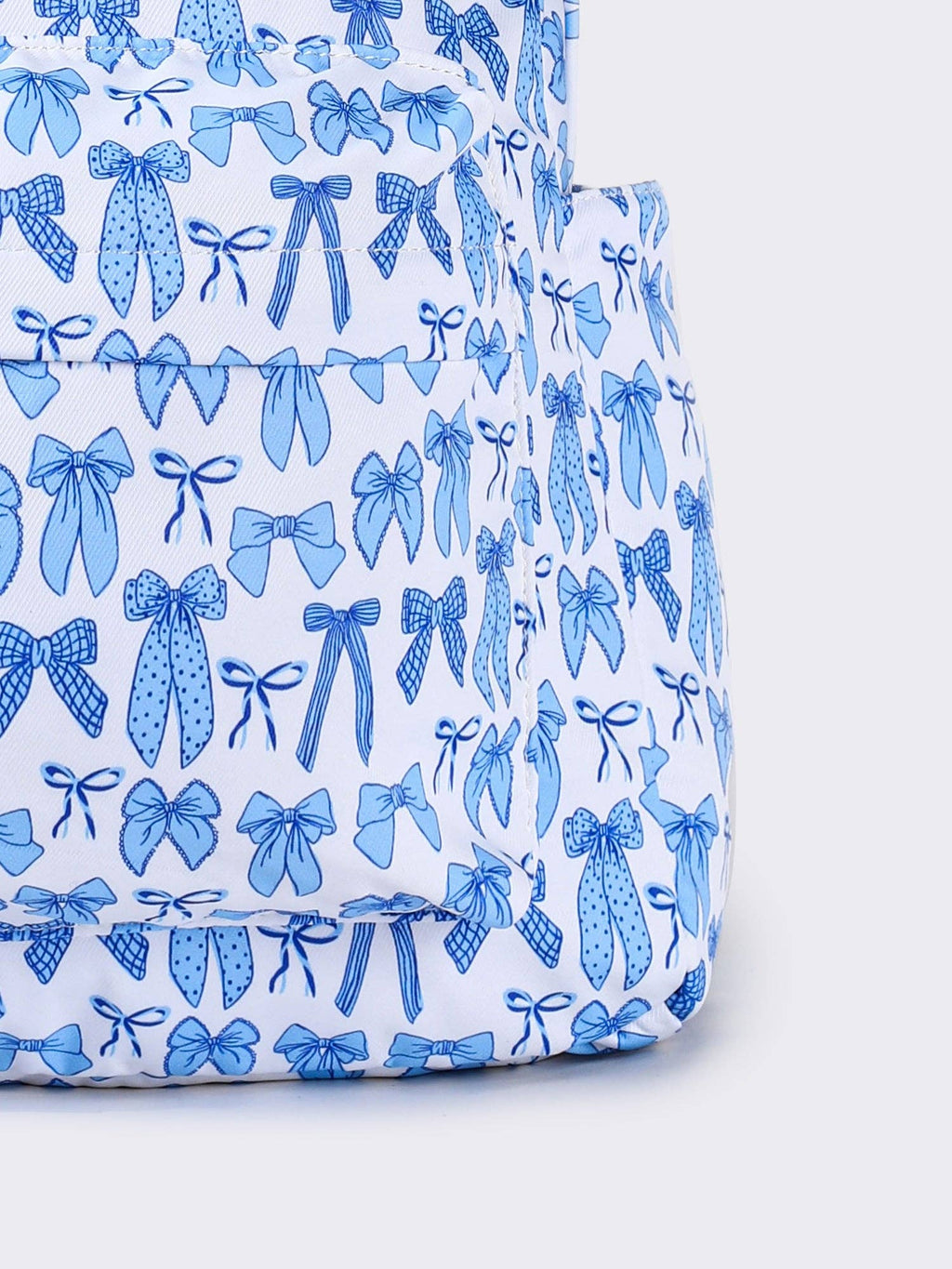 Bow Print Girls Backpack