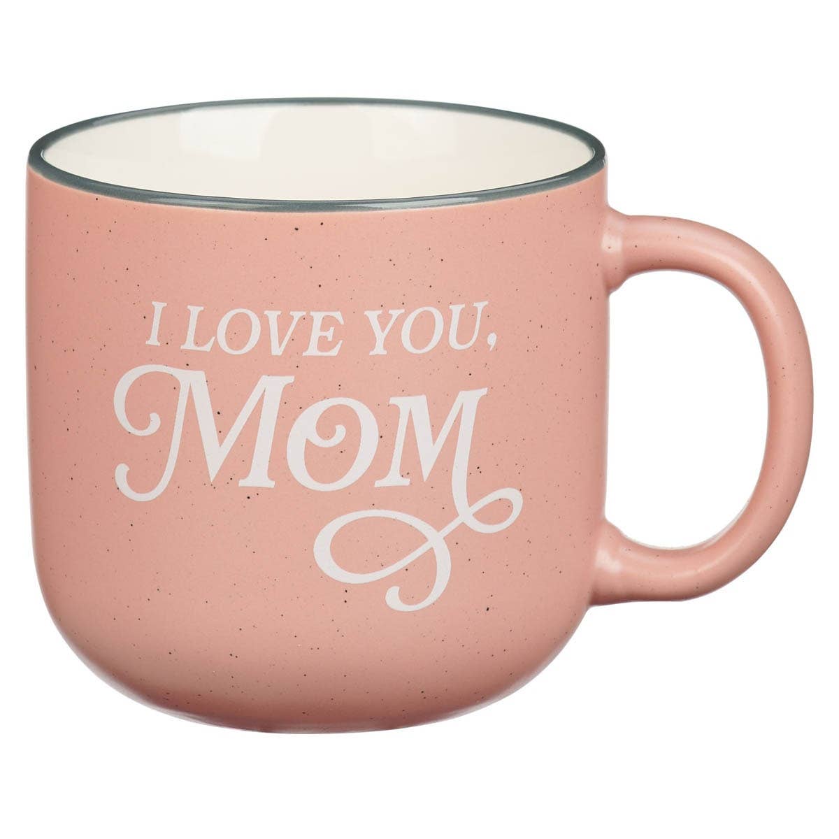 Mug Pink I Love You, Mom