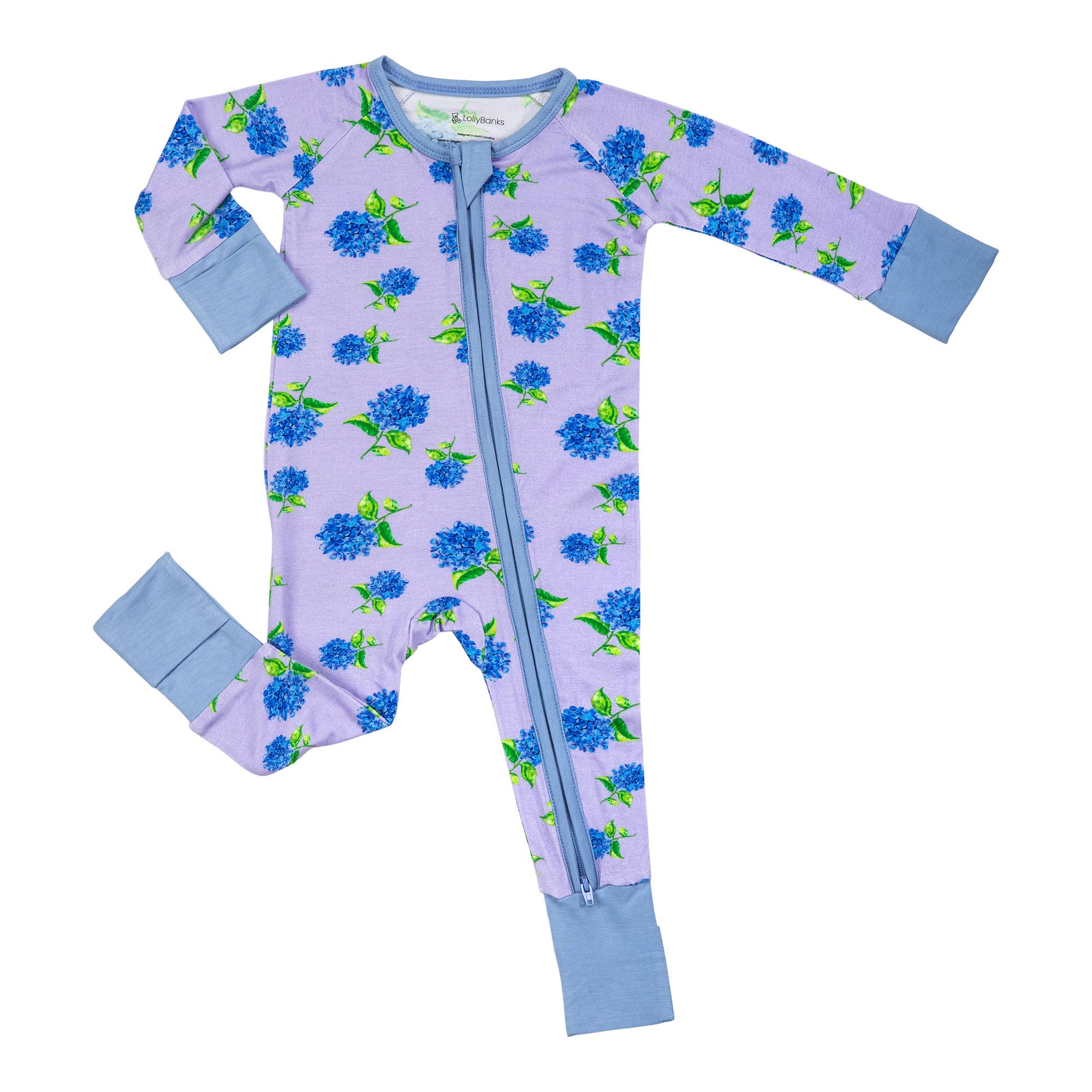 You Had Me At Hydrangea Baby  Pajamas