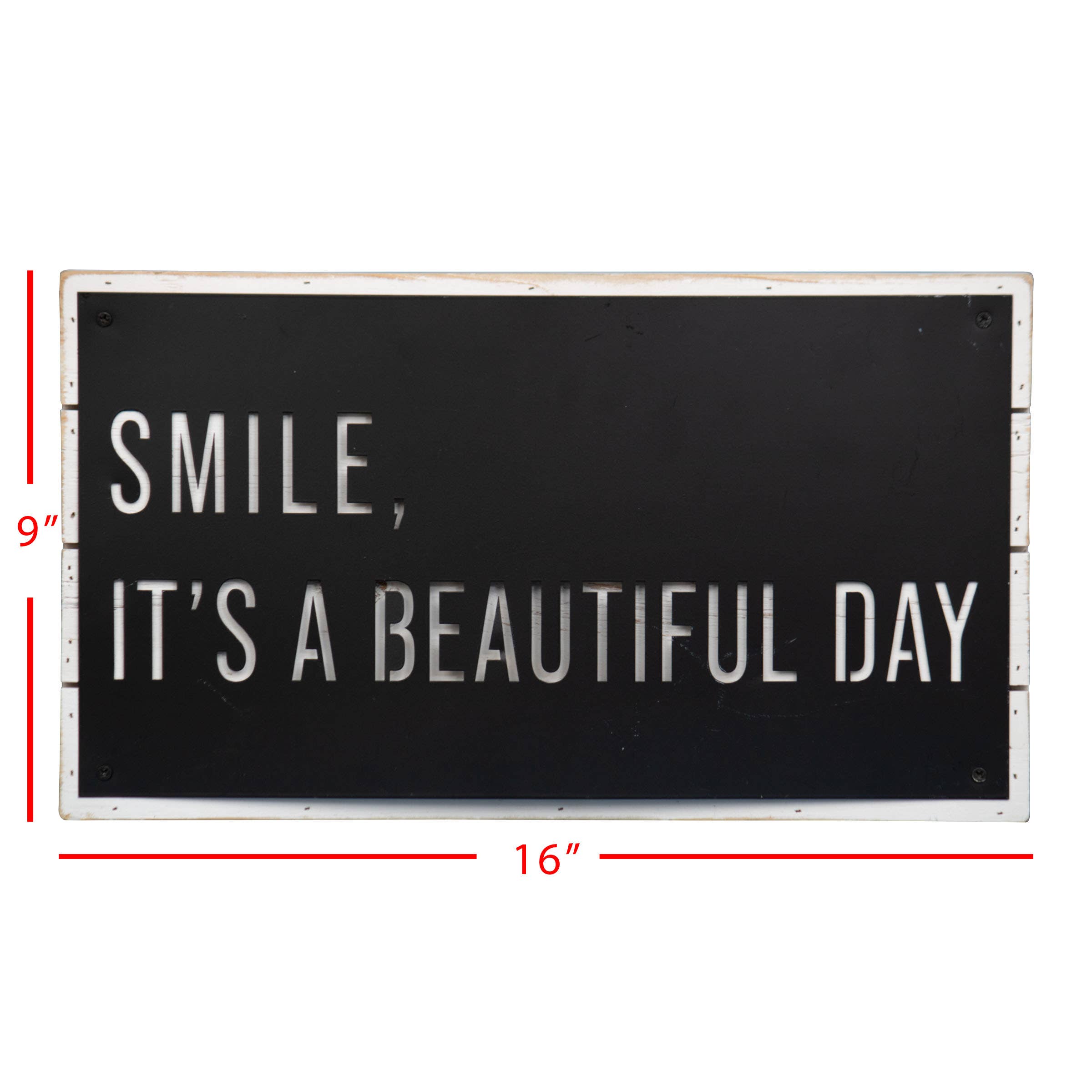 Smile Beautiful Day Wall Art