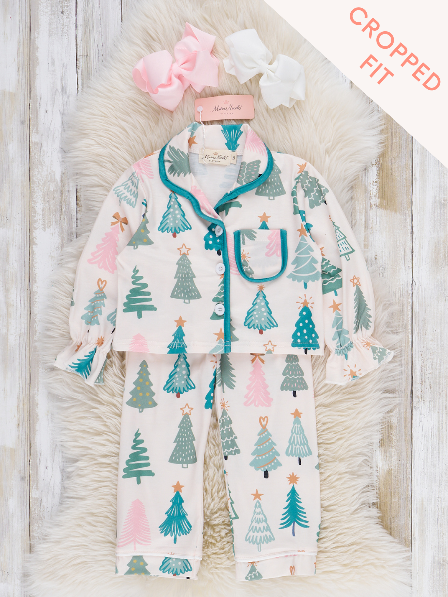 Evergreen Galore Cropped Pajamas