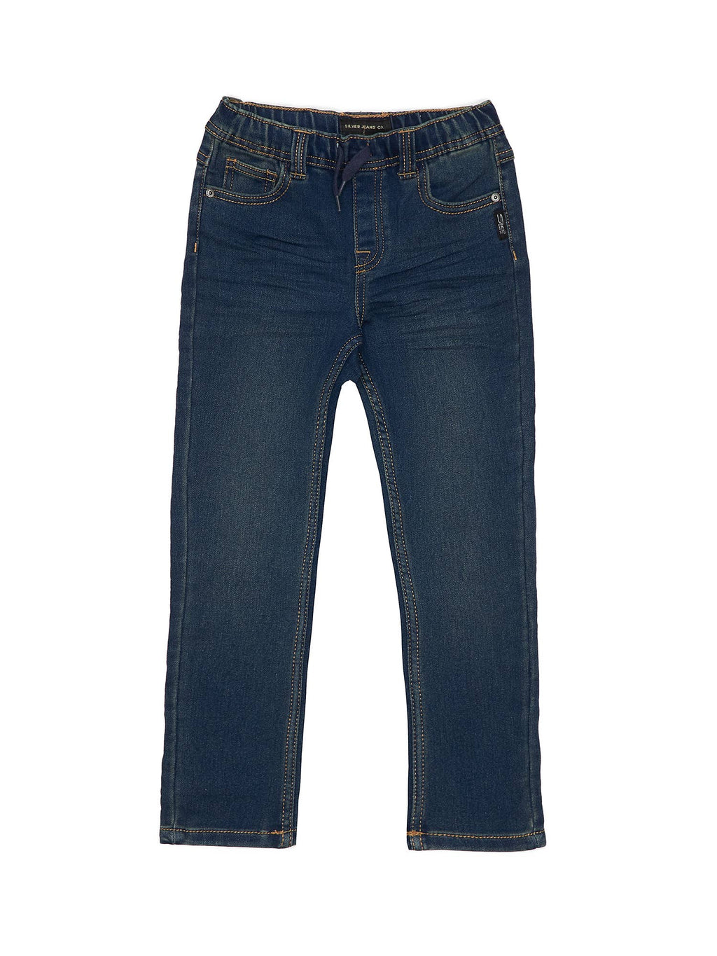 Kids Skinny Fit Knit Denim