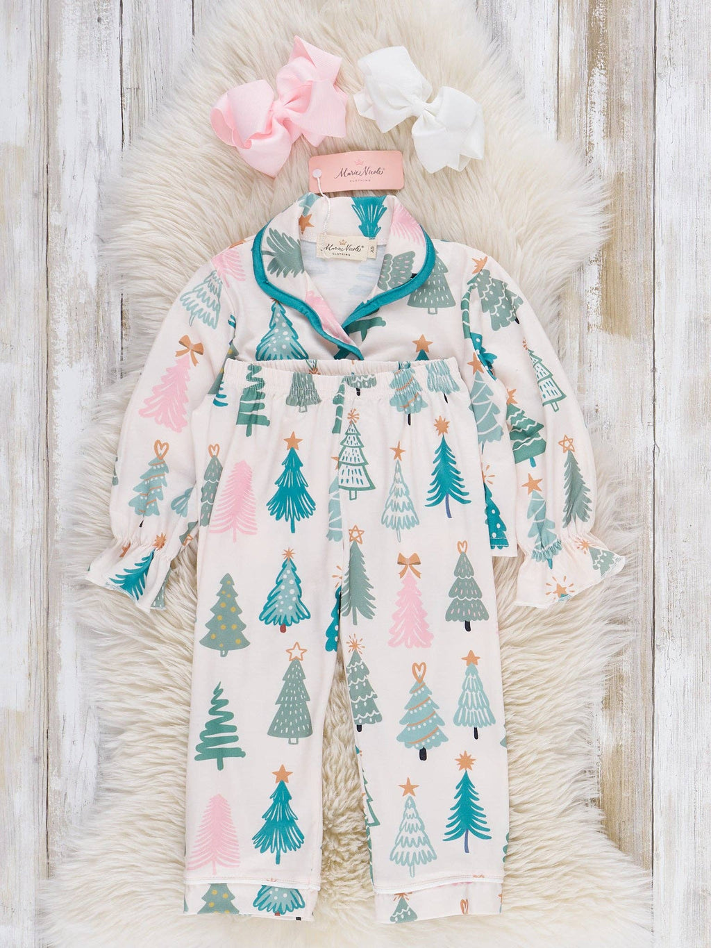 Evergreen Galore Cropped Pajamas