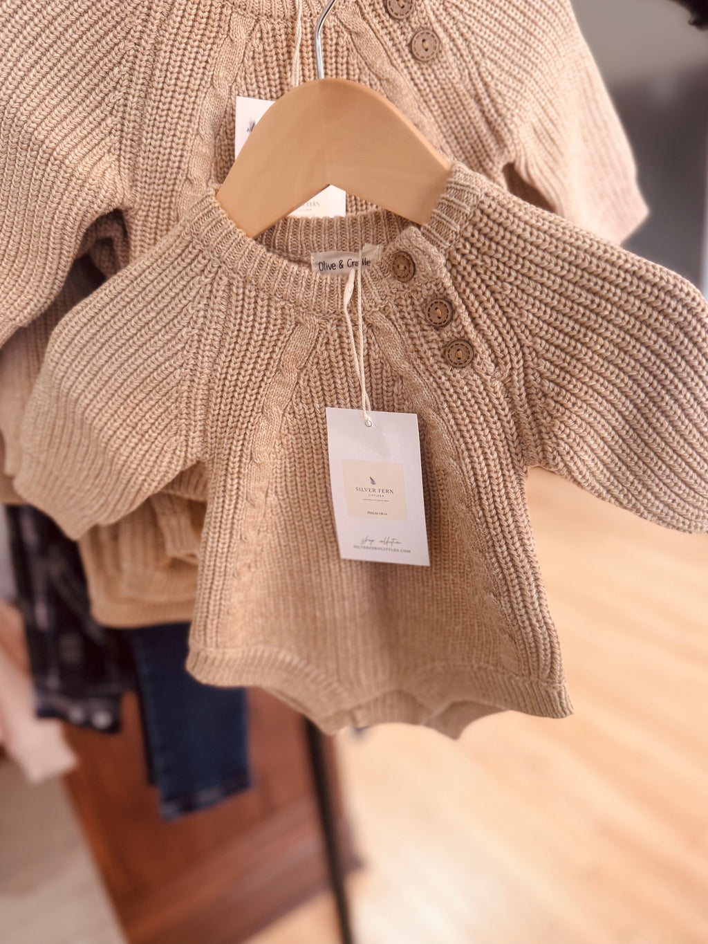 Elliot Knitted Sweater Romper