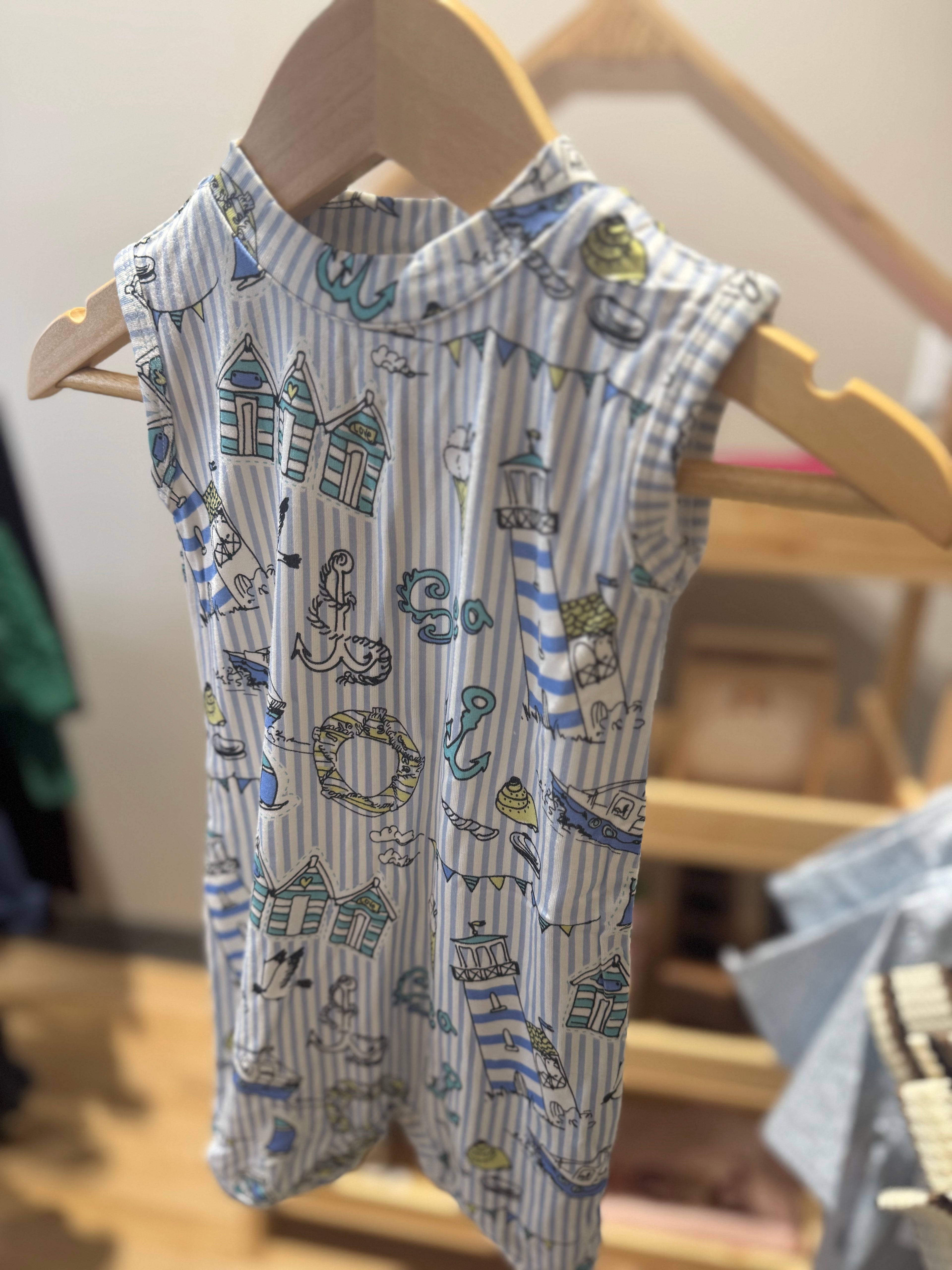 Seashore Shortall Romper