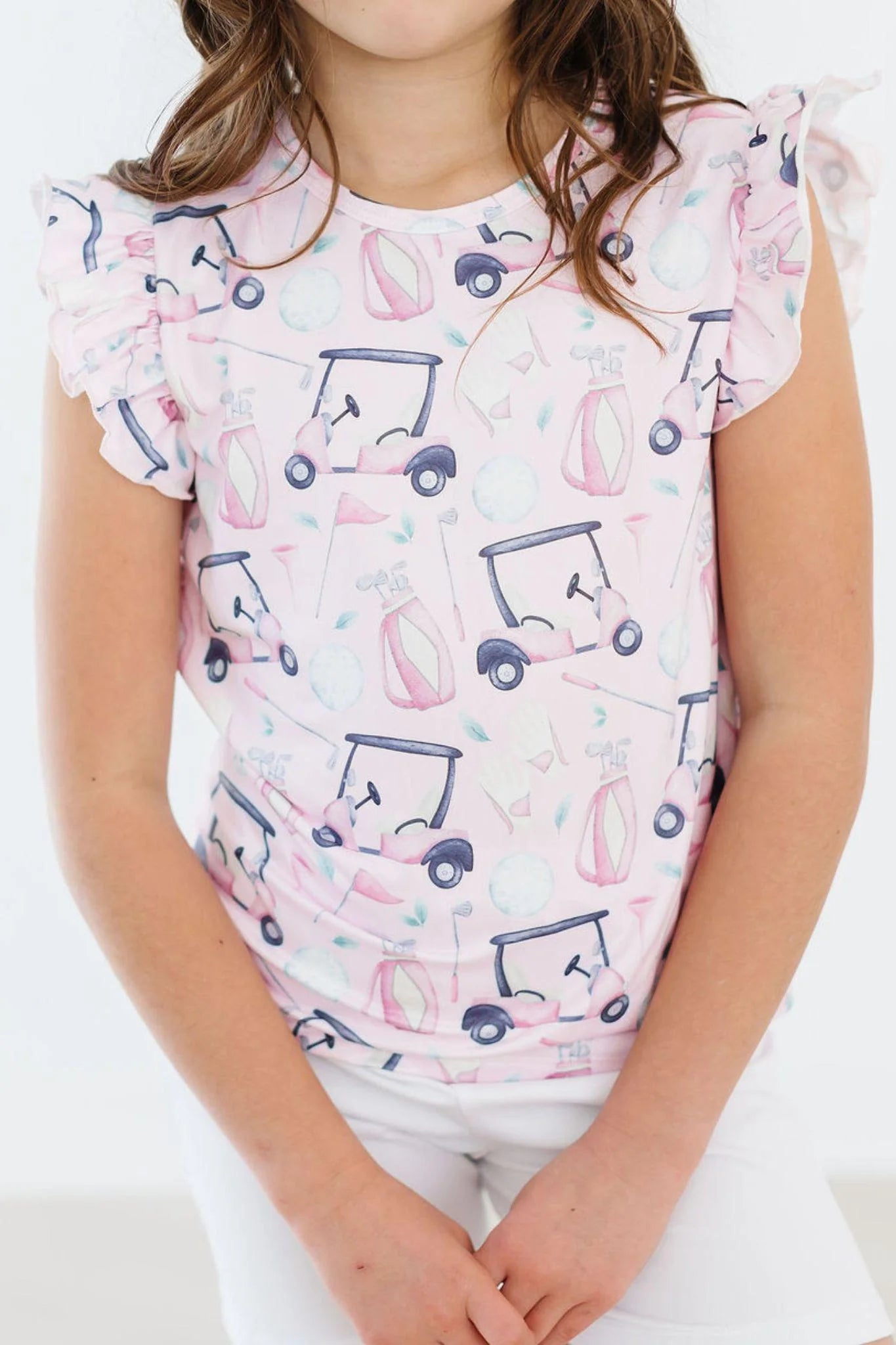 Tee Time Ruffle Top
