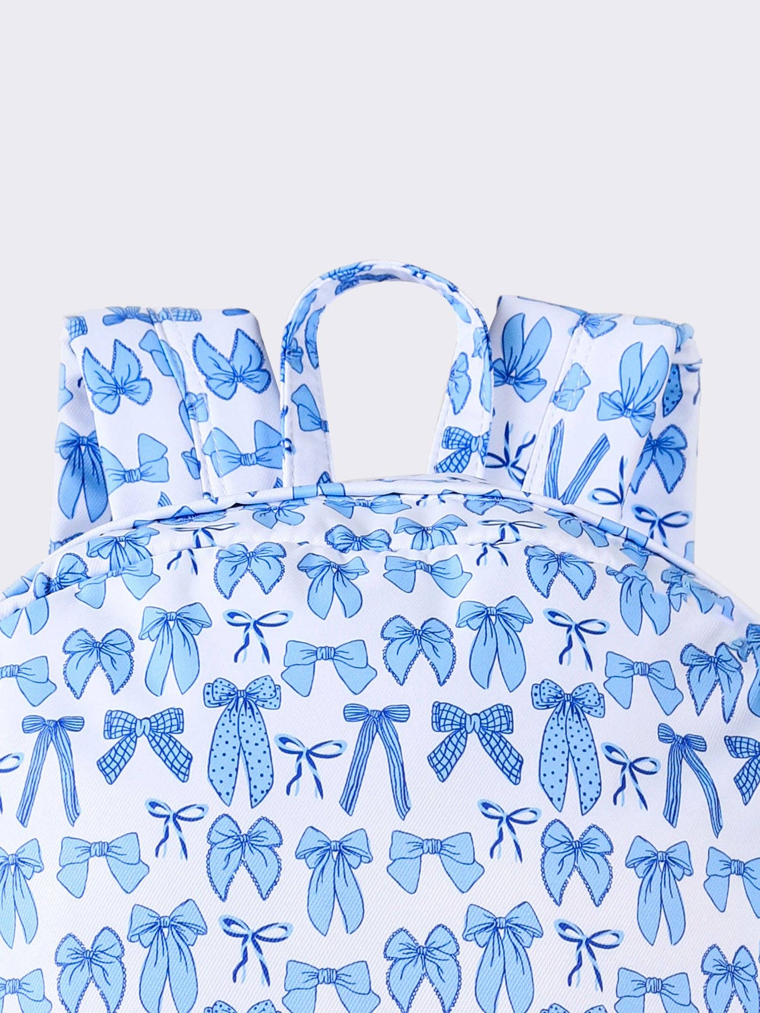 Bow Print Girls Backpack