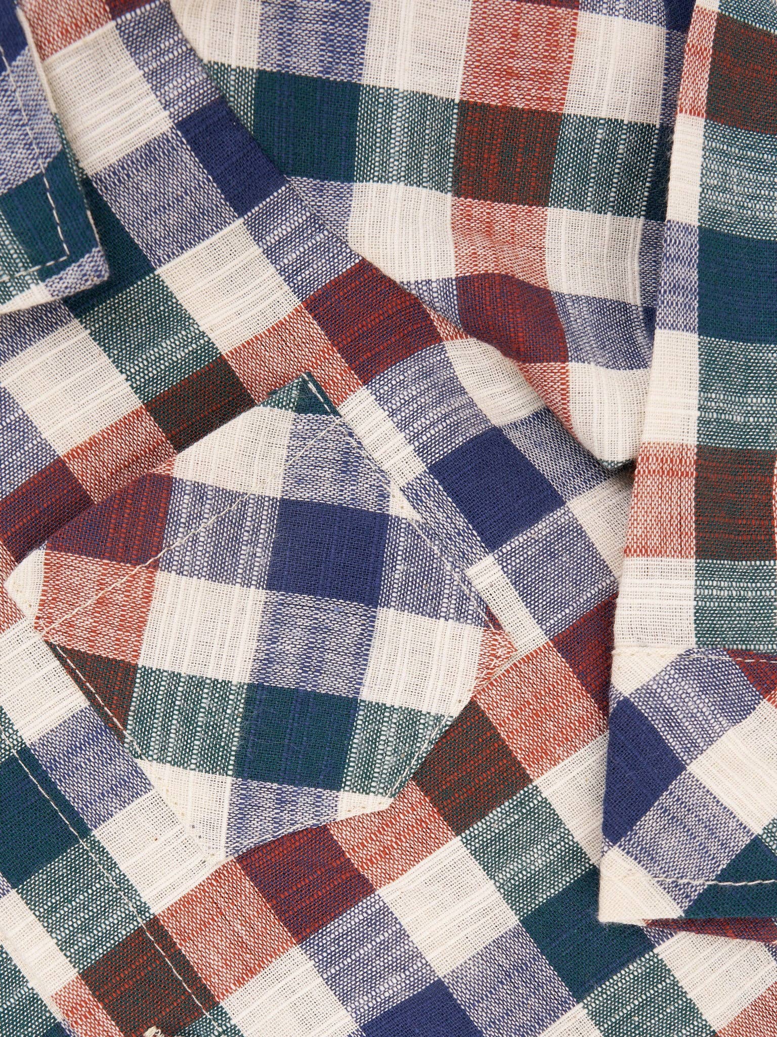 Checkered Plaid Button Up