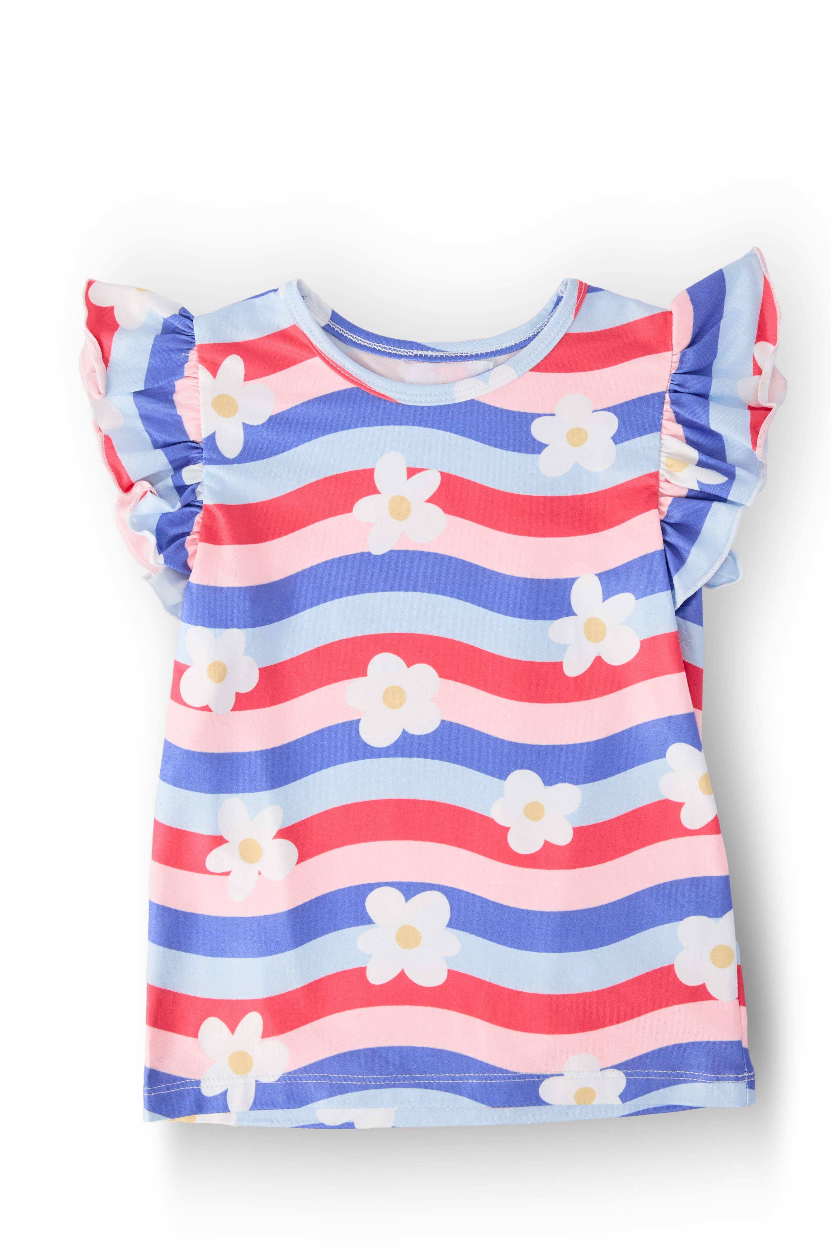 July Vibes Ruffle Tee