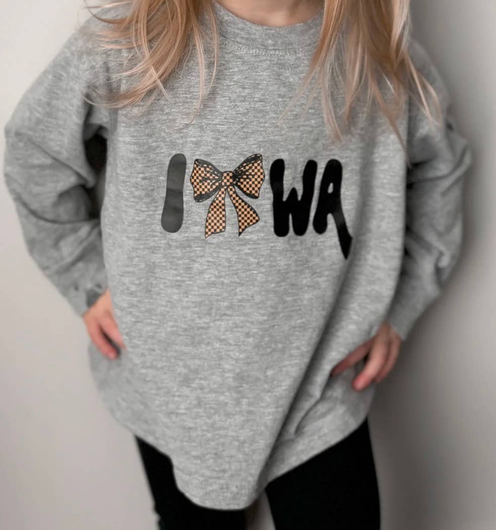 Iowa Bow Long Sleeve