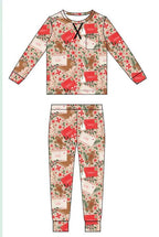 Letters to Santa Long Bamboo Pajama Set