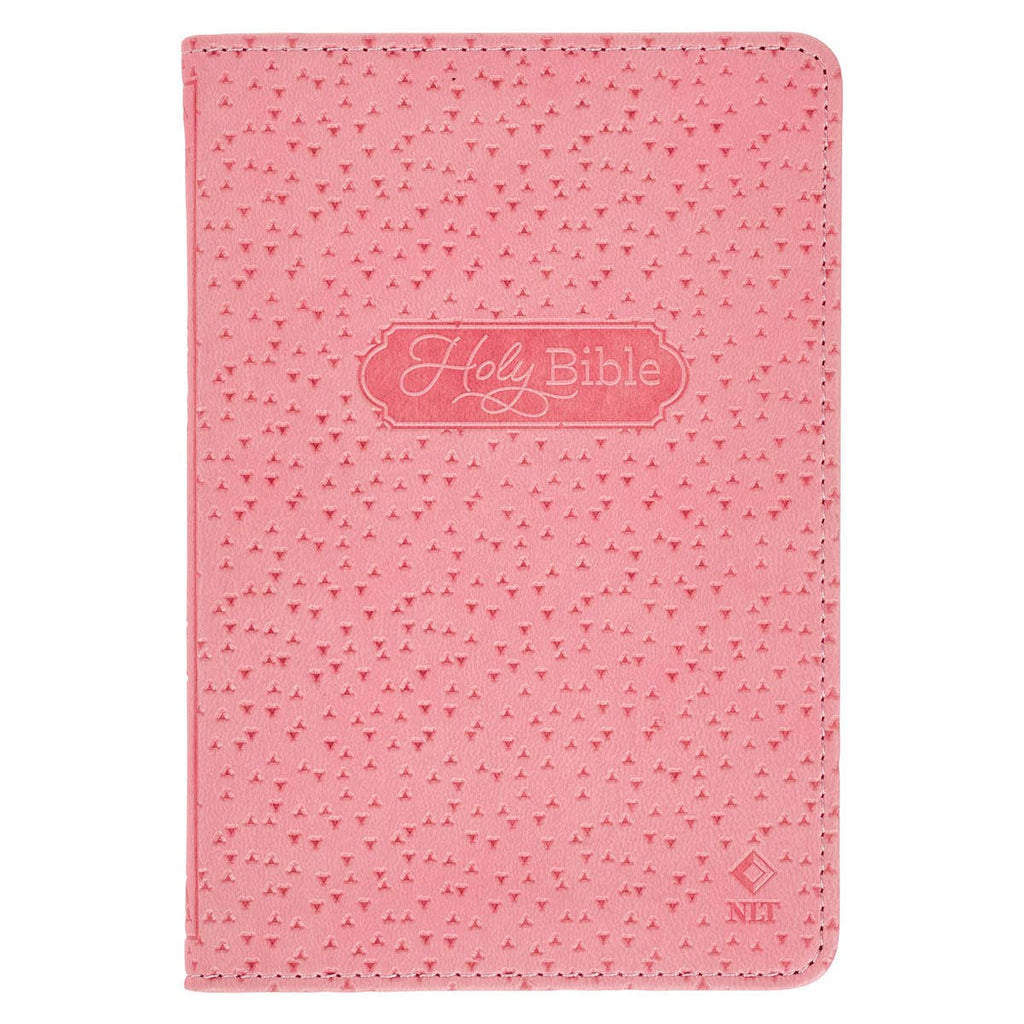Bible NLT Infant New Testament Faux leather, Pink