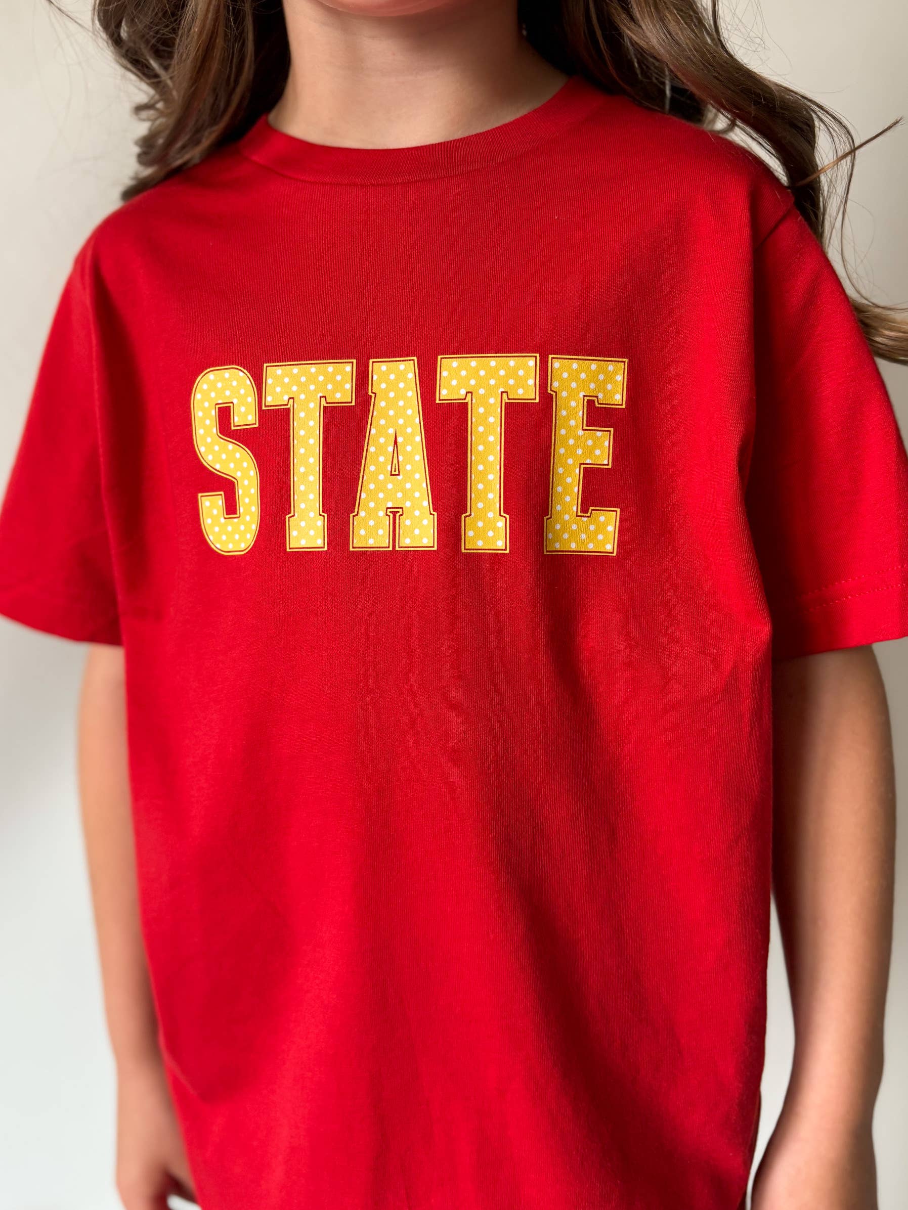 Youth State Polka Dot Short Sleeve