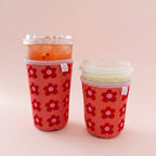 Iced Drink Sleeve - Happy Floral 16oz