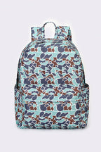 Camouflage Print Kids Canvas Backpack