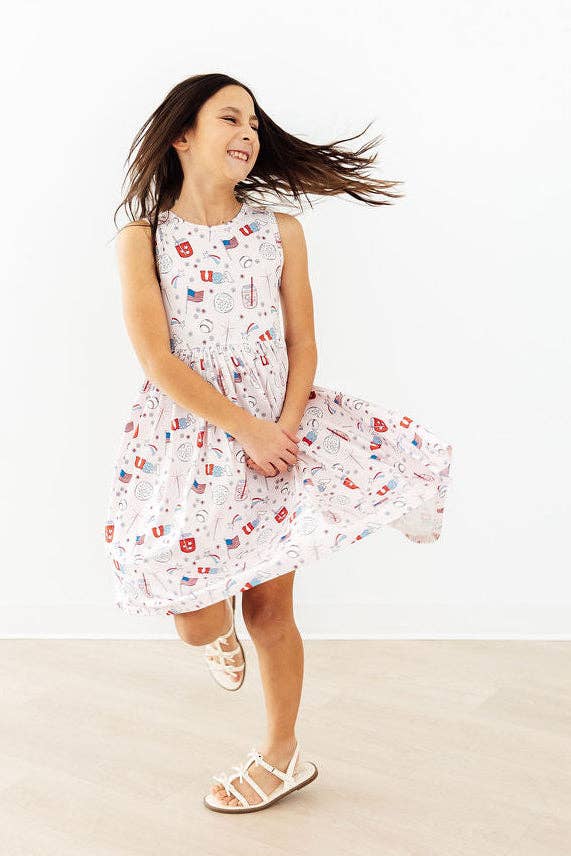 Party in the USA Tank Twirl Dress